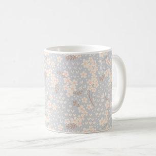 Forget-me-not flower Pattern Coffee Mug
