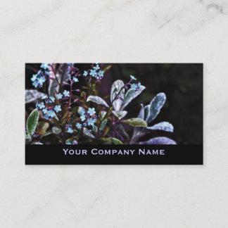 Forget me not flowers Custom Business Cards