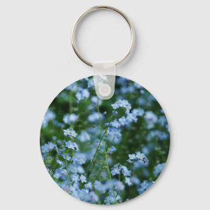 Forget-me-not Flowers Keychain
