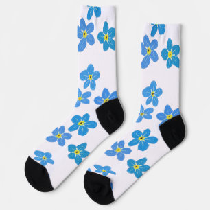 Forget-me-not Flowers Socks