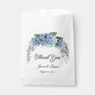 Forget-Me-Not Flowers Watercolor Elegant  Favour Bags
