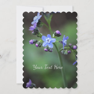 Forget-Me-Not Invitation