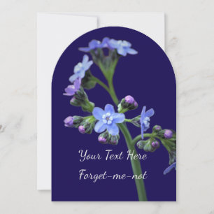 Forget-Me-Not Invitation