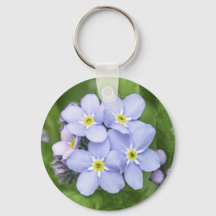 Forget-me-not Key Ring