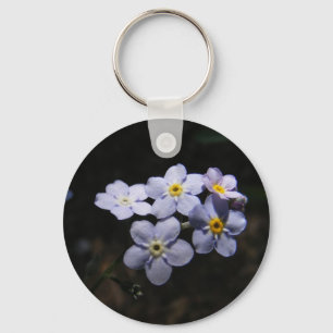 Forget Me Not ~ keychain