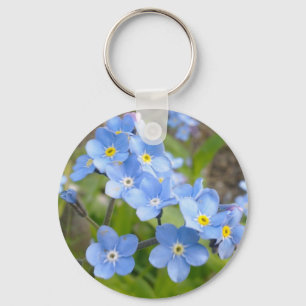 Forget Me Not Keychain