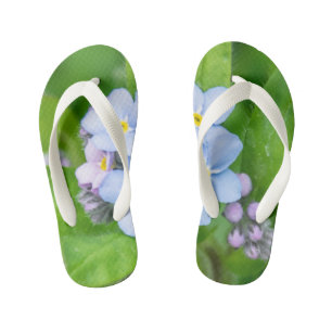 Forget-me-not, Kids Flip Flops
