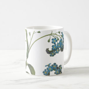forget-me-not(Myosotis scorpioides) by Redouté Coffee Mug
