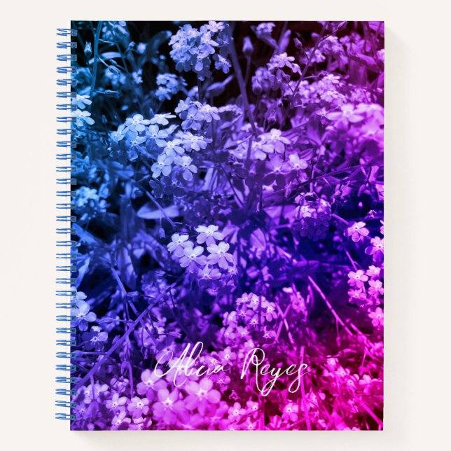 Forget me not notebook (Front)