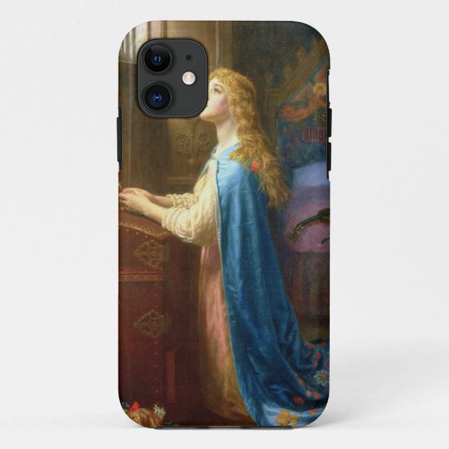 'Forget me Not' (oil on canvas) Case-Mate iPhone Case (Back)