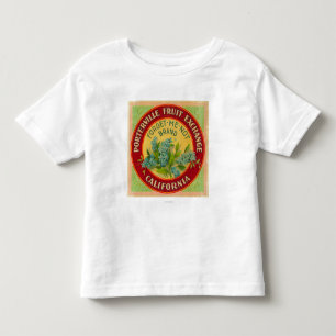 Forget Me Not Orange LabelPorterville, CA Toddler T-Shirt