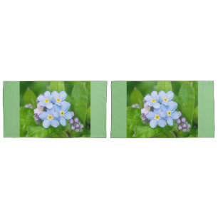 Forget-me-not, pillowcase