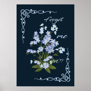 Forget me not poster