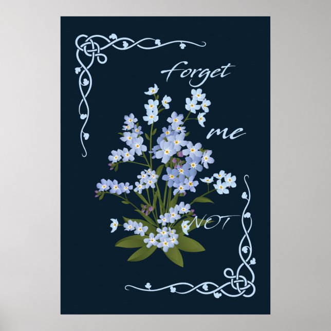 Forget me not poster (Front)