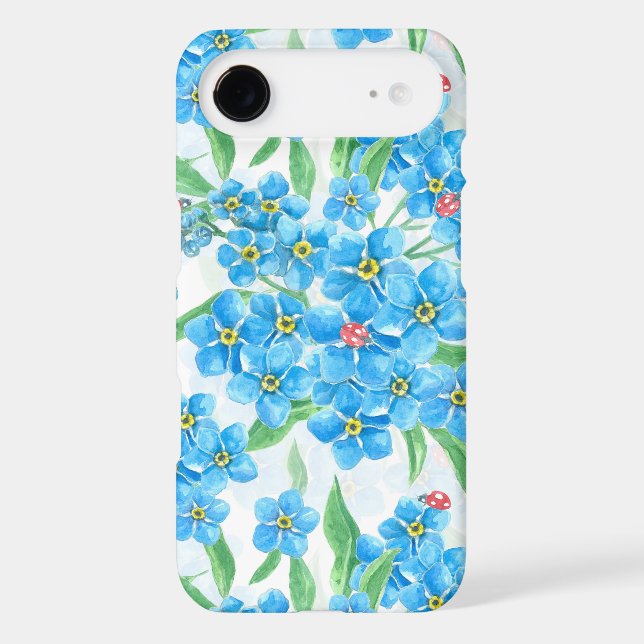 Forget me not seamless pattern (Back)
