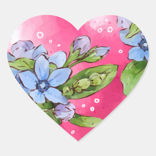 Forget-Me-Not Sticker (Front)