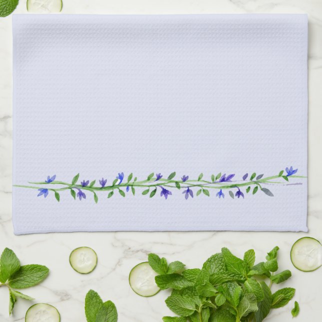 Forget Me Not Tea Towel (Folded)