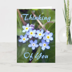 Forget Me Nots 2 Greeting Card