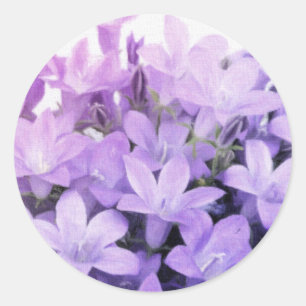 Forget Me Nots Classic Round Sticker