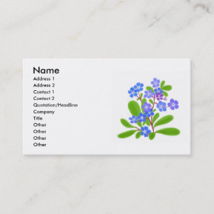 Forget Me Nots Profile Card