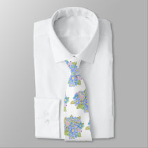 Forget-me-Nots tie