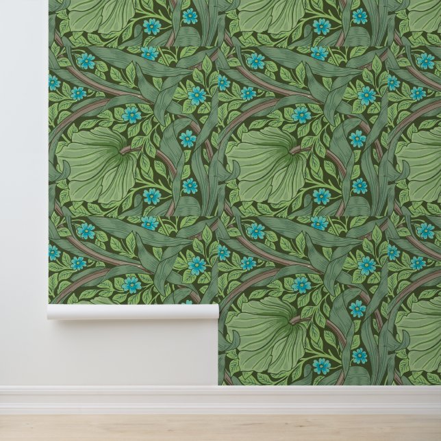 Forget-Me-Nots, Wallpaper by William Morris (Application)