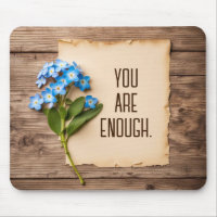 Forget-Me-Nots With Quote