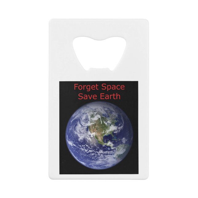 Forget Outer Space and save Earth from destruction (Front)