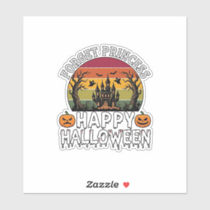 Forget Princess Happy Halloween Haunted House Pump