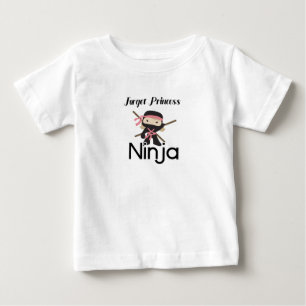 Forget Princess I want to be a Ninja MAN kids Baby T-Shirt