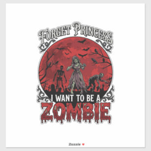 Forget Princess Zombie Blood Moon Graveyard Bats S