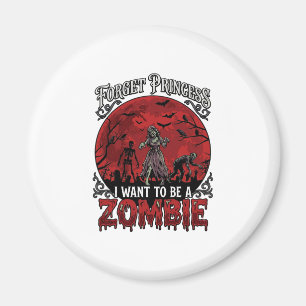 Forget Princess Zombie Blood Moon Graveyard Bats S Magnet