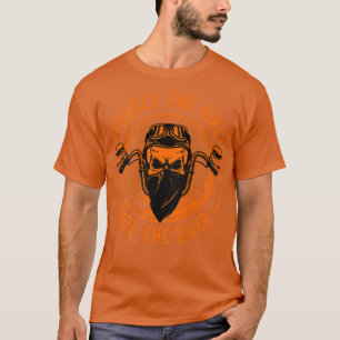 Forget The Bike Ride The Biker - Great Biking Desi T-Shirt