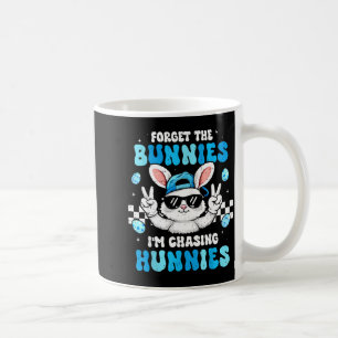 Forget the bunnies chasing hunnies toddler boys coffee mug
