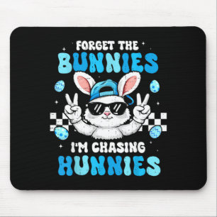 Forget the bunnies chasing hunnies toddler boys mouse mat