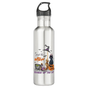 Forget the Witch Beware of the Cat 710 Ml Water Bottle