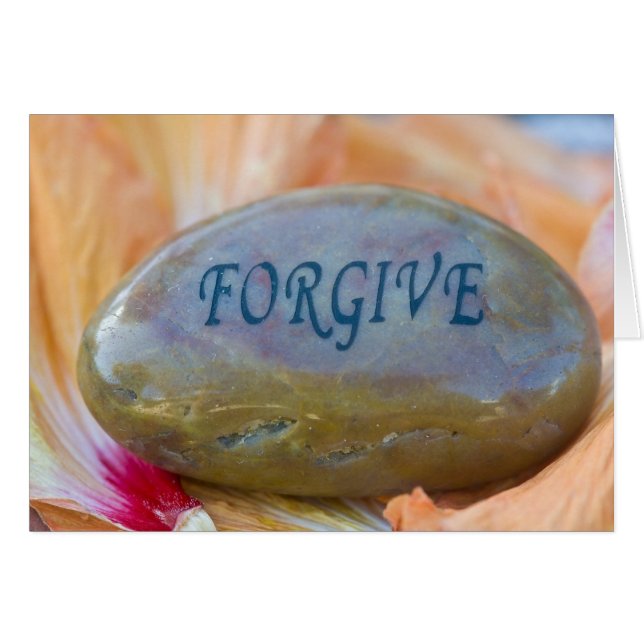 Forgive Faith Rock (Front Horizontal)