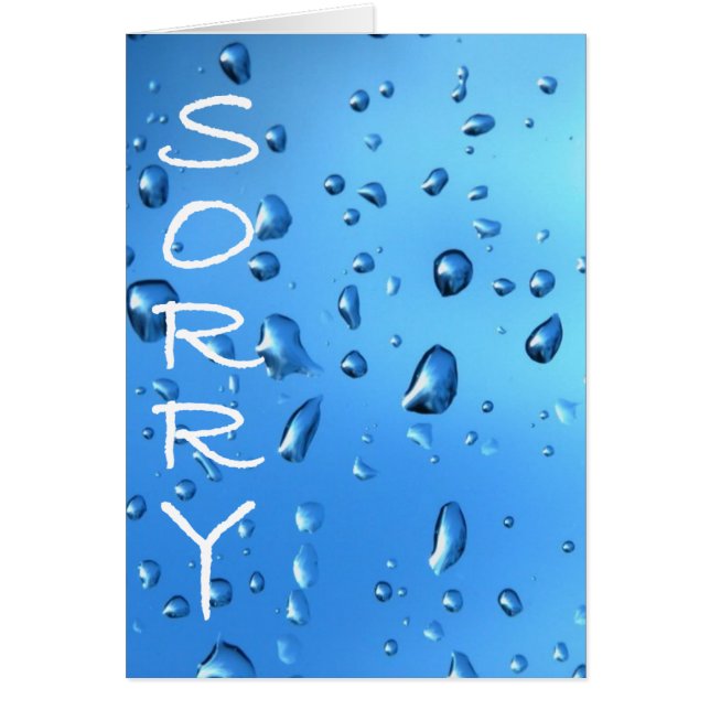 Forgive Me Card (Front)