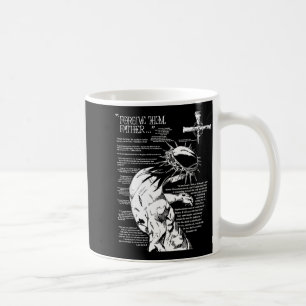 Forgive Them Father Anime Jesus Cross Tee  Coffee Mug
