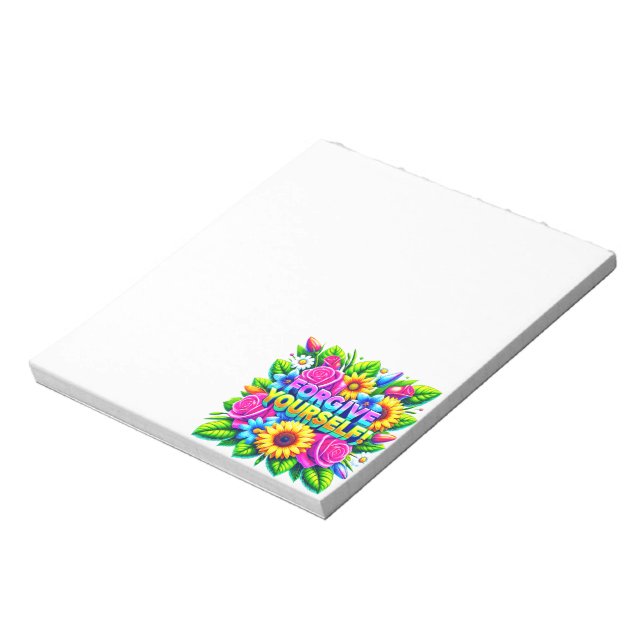 Forgive Yourself Notepad (Rotated)