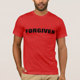 Forgiven Bella Canvas Shirt in Red