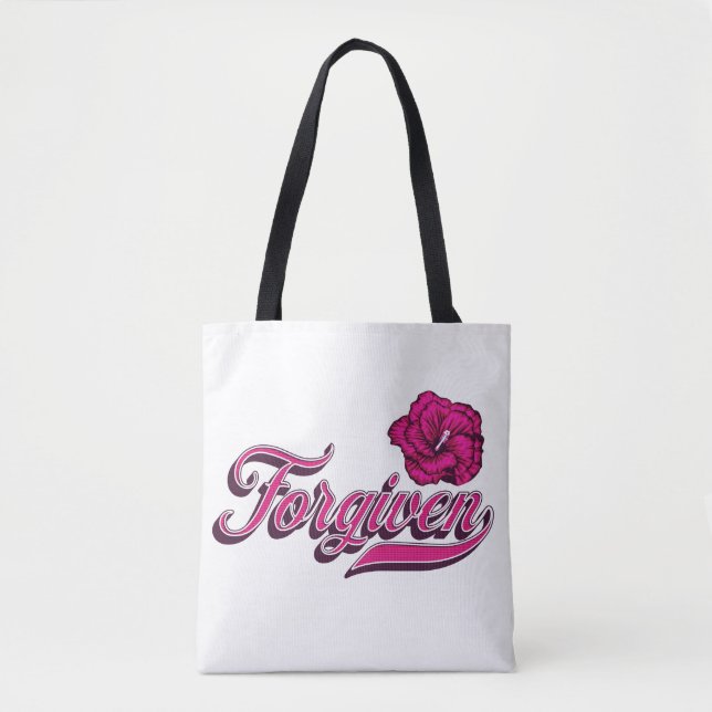 Forgiven Hibiscus  Tote Bag (Front)