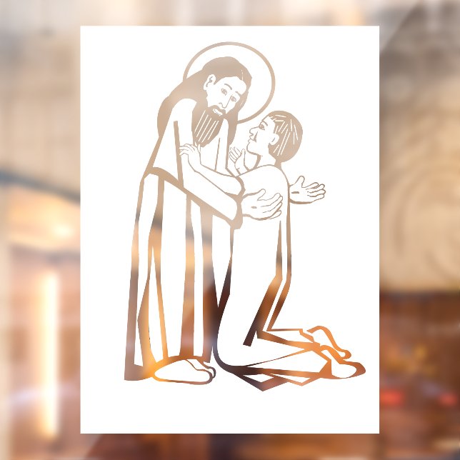 Forgiven Prodigal Son image Window Cling (Sheet 2)