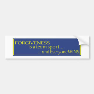 Forgiveness Bumper Sticker