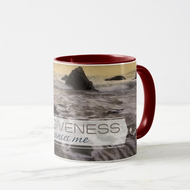 Forgiveness Cleanses Me Mug (Front Right)