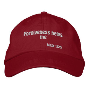 Forgiveness helps me Customise it Embroidered Hat