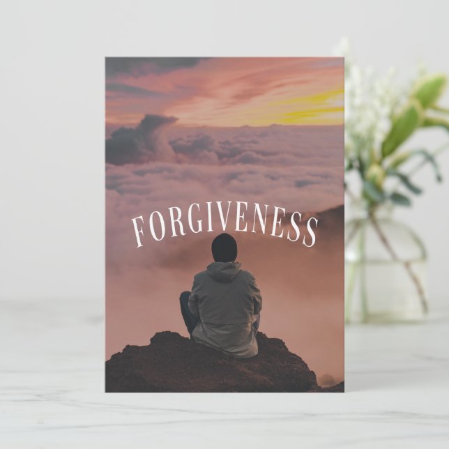 forgiveness holiday card (Standing Front)