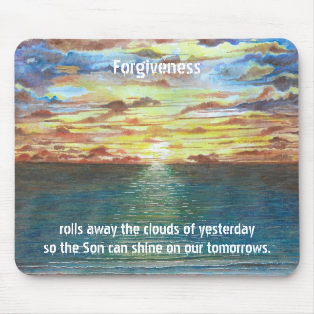 Forgiveness Mouse Mat (Front)