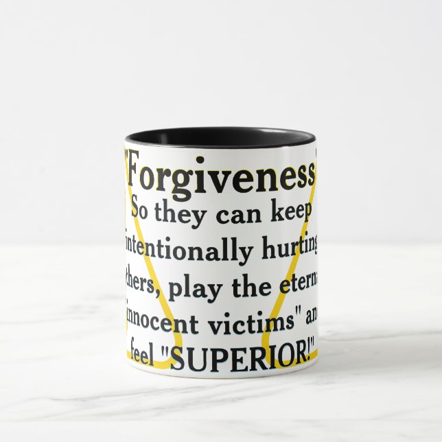 "Forgiveness" Mug (Center)