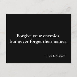 Forgiveness quote - postcard